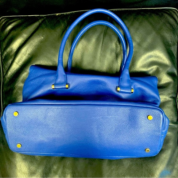 Luisa Spagnoli Shoulder Bag/Handbag, Cobalt Blue bought in Milan - Picture 4 of 10